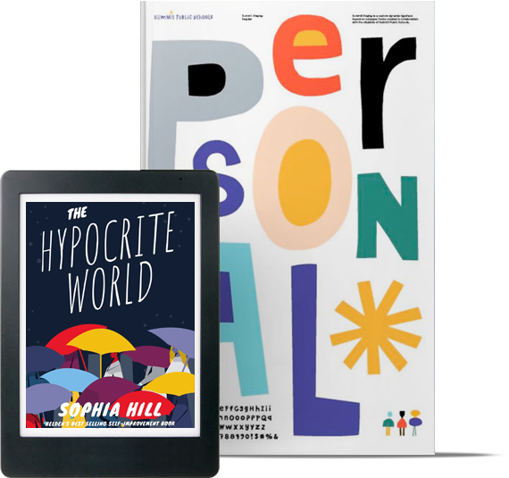 Examples of professionally designed book covers and layouts